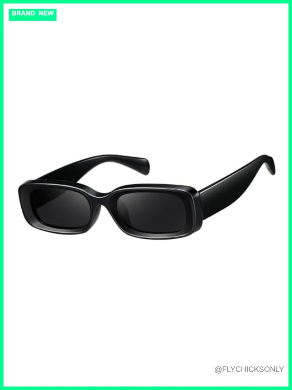 Retro Rectangle Sunglasses UV Protection Unisex